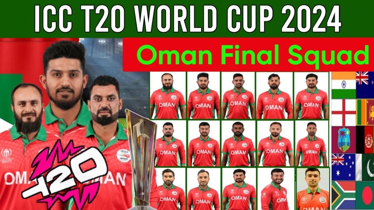 ICC T20 World Cup 2024: Oman Squad, Matches, and Key Information - Yuva ...