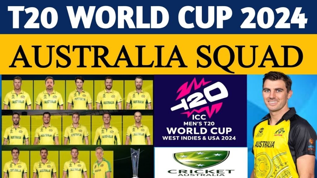 Australia Squad t20 world cup
